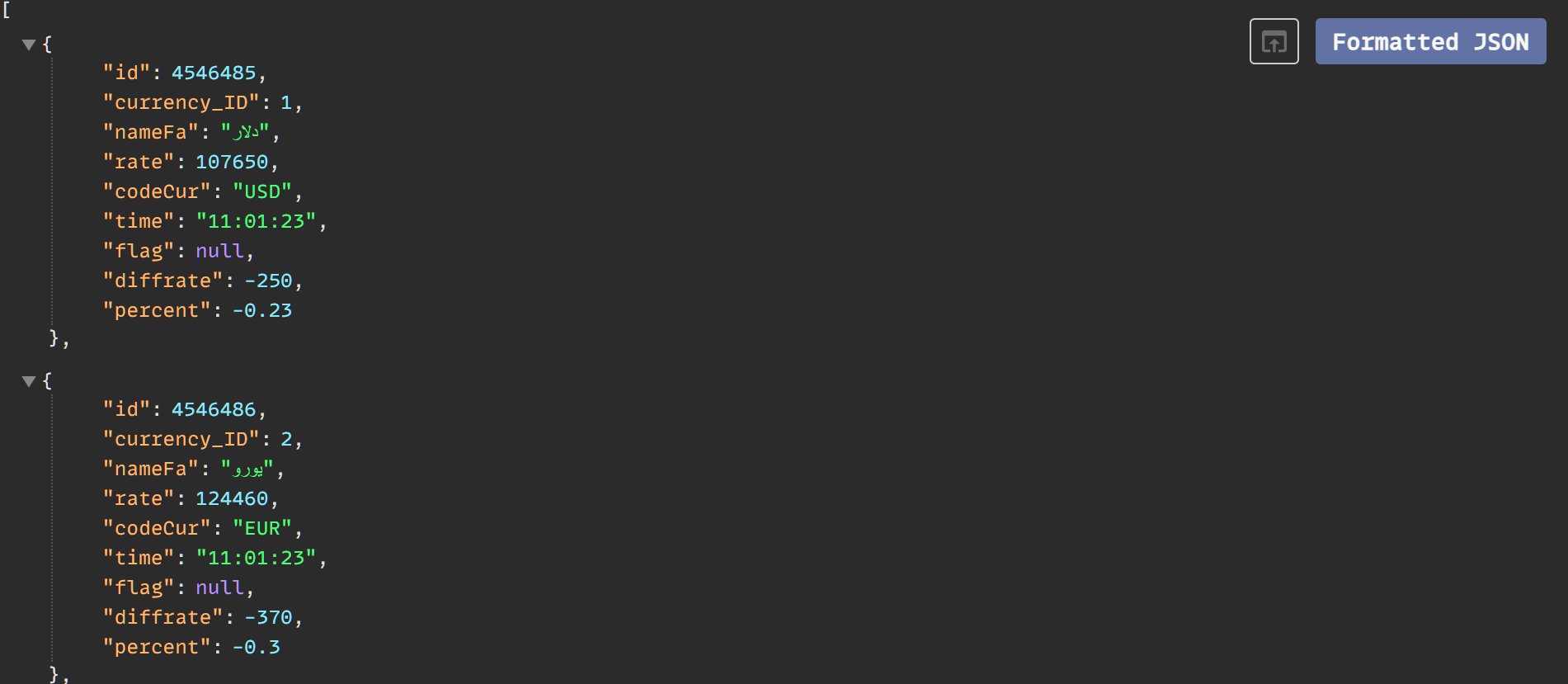 Currency Backend
